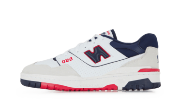 550 Premium White Navy Red BB550CC1