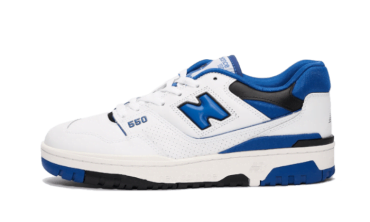 550 White Blue BB550SN1