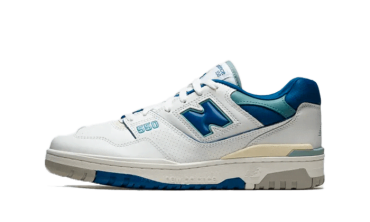 550 White Blue Groove BB550NCC