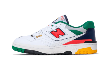 550 White Multicolor BB550CL1