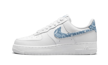 Air Force 1 Low '07 Essential White Worn Blue Paisley DH4406-100