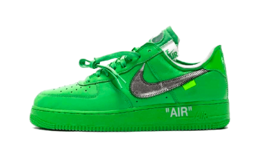 Air Force 1 Low Off-White Light Green Spark DX1419-300