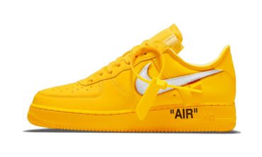 Air Force 1 Low Off-White University Gold Metallic Silver DD1876-700