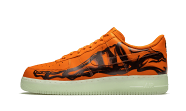 Air Force 1 Low Orange Skeleton Halloween (2020) CU8067-800