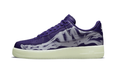 Air Force 1 Low Purple Skeleton Halloween (2021) CU8067-500