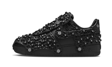 Air Force 1 Low Swarovski Triple Black CV7668-001
