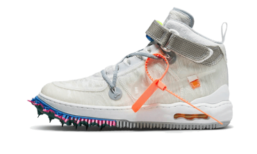 Air Force 1 Mid Off-White Clear White DO6290-001
