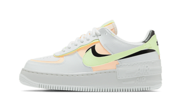 Air Force 1 Shadow Summit White Barely Volt Crimson Tint CI0919-107