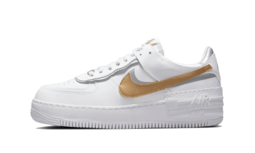 Air Force 1 Shadow White Metallic Gold DM3064-100