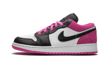 Air Jordan 1 Low Black Active Fuchsia CK3022-005