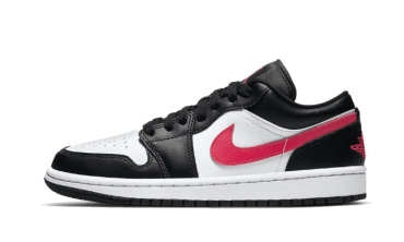 Air Jordan 1 Low Black Siren Red DC0774-004