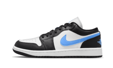 Air Jordan 1 Low Black University Blue DC0774-041
