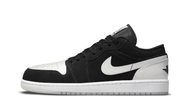 Air Jordan 1 Low Black White Diamond DH6931-001
