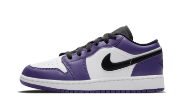 Air Jordan 1 Low Court Purple 553560-500