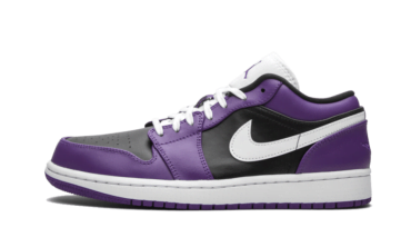 Air Jordan 1 Low Court Purple Black 553560-501