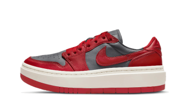 Air Jordan 1 Low Elevate Dark Grey Varsity Red DH7004-006