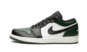 Air Jordan 1 Low Green Toe 553560-371