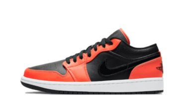 Air Jordan 1 Low SE Black Turf Orange CK3022-008