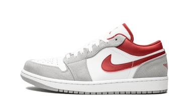 Air Jordan 1 Low SE Light Smoke Grey Gym Red DM0589-016