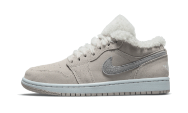 Air Jordan 1 Low SE Sherpa Fleece DO0750-002