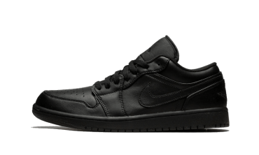 Air Jordan 1 Low Triple Black (2022) 553558-093