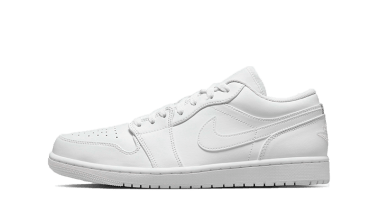 Air Jordan 1 Low Triple White (2022) 553558-136