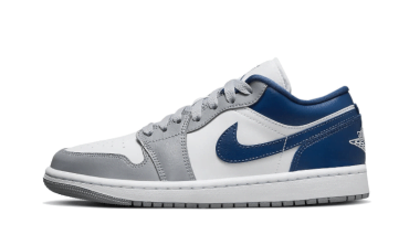 Air Jordan 1 Low White Grey Blue DC0774-042