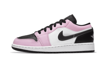 Air Jordan 1 Low White Light Arctic Pink 554723-601