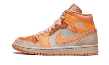 Air Jordan 1 Mid Apricot Orange DH4270-800