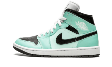 Air Jordan 1 Mid Aqua Blue Tint BQ6472-300