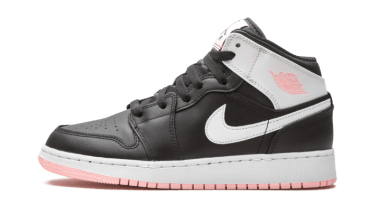 Air Jordan 1 Mid Arctic Pink Black 555112-061