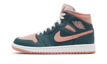 Air Jordan 1 Mid Dark Teal Green BQ6472-308