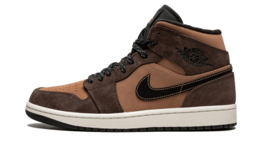 Air Jordan 1 Mid Earthy Brown DC7248-200