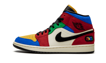 Air Jordan 1 Mid Fearless Blue the Great CU2805-100