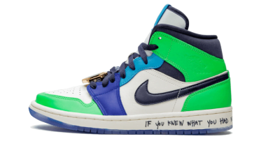 Air Jordan 1 Mid Fearless Melody Ehsani CQ7629-100