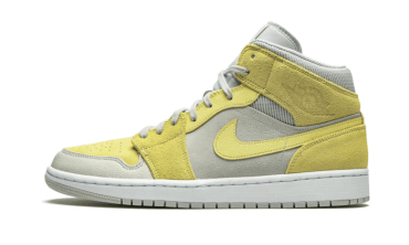Air Jordan 1 Mid Mixed Textures Yellow DA4666-001