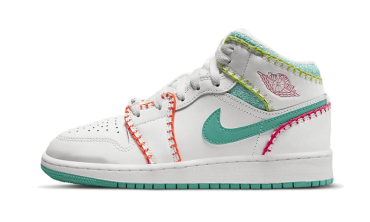 Air Jordan 1 Mid Multi Knit DM6218-100