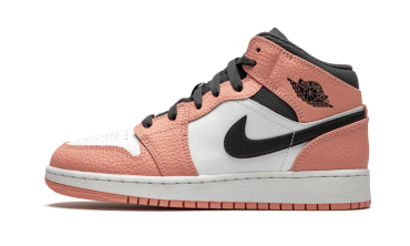 Air Jordan 1 Mid Pink Quartz 555112-603