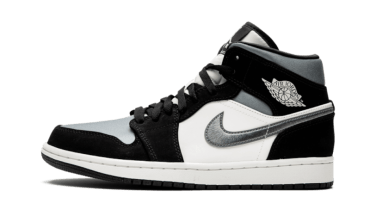 Air Jordan 1 Mid Satin Grey Toe 852542-011