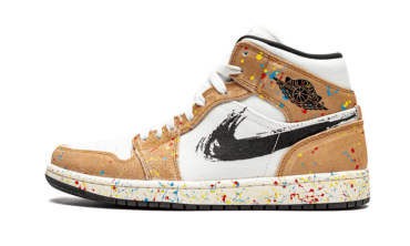Air Jordan 1 Mid SE Brushstroke DA8006-100