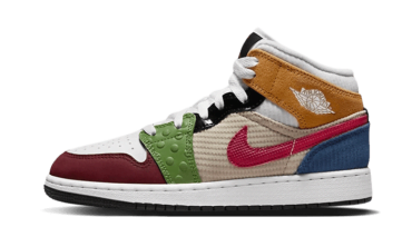 Air Jordan 1 Mid SE Patchwork DR6957-100