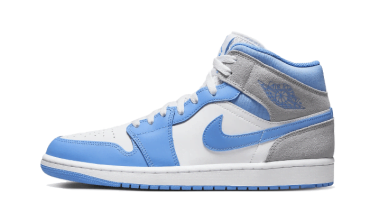 Air Jordan 1 Mid University Blue Grey DX9276-100