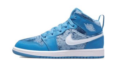 Air Jordan 1 Mid Washed Denim DM8952-400