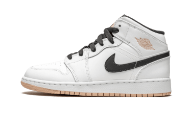 Air Jordan 1 Mid White Arctic Orange 554725-180