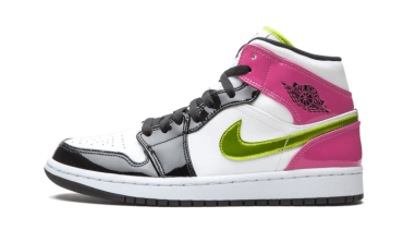 Air Jordan 1 Mid White Black Cyber Pink CZ9835-100