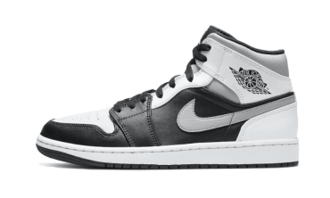 Air Jordan 1 Mid White Shadow 554725-073
