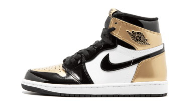 Air Jordan 1 Retro High Gold Toe 861428-007