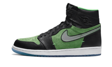 Air Jordan 1 Retro High Zoom Black Green CK6637-002