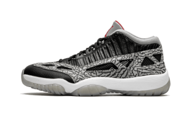 Air Jordan 11 Retro Low IE Black Cement 919712-006