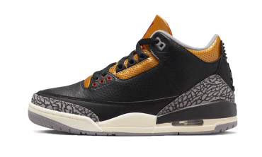 Air Jordan 3 Retro Black Cement Gold CK9246-067
